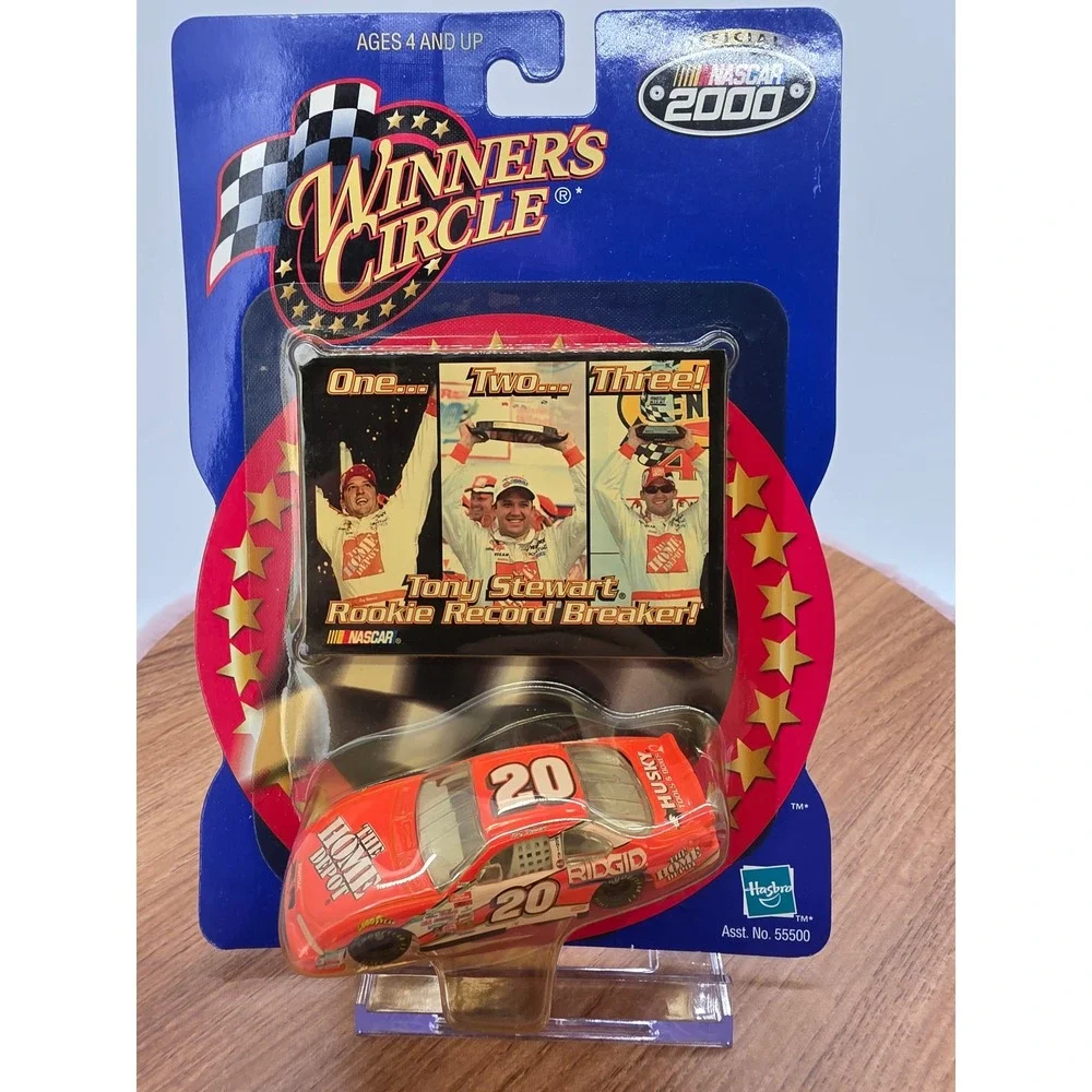 Tony Stewart NASCAR 2000 Winners Circle Rookie Record Breaker Home Depot Car 20